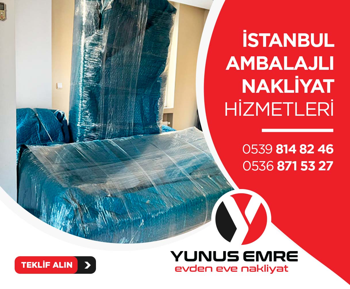 İstanbul Evden Eve Nakliyat - Yunus Emre Nakliyat