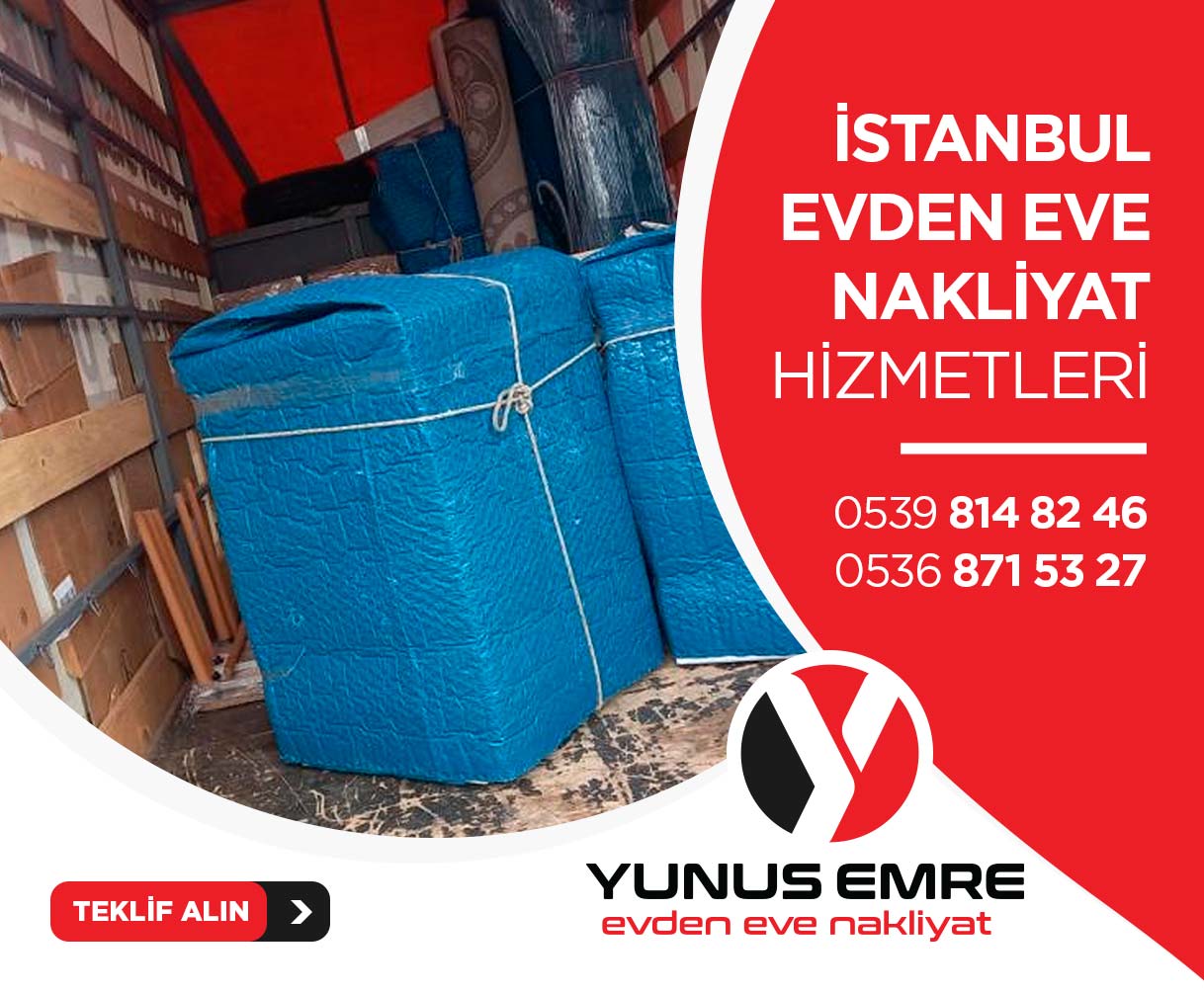 İstanbul Evden Eve Nakliyat - Yunus Emre Nakliyat